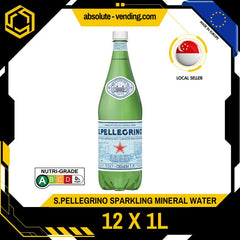 [CARTON] SAN PELLEGRINO Sparkling Mineral Water 1L X 12 (P.E.T BOTTLE) - ABSOLUTE MART[CARTON] SAN PELLEGRINO Sparkling Mineral Water 1L X 12 (P.E.T BOTTLE)