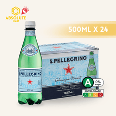 [CARTON] SAN PELLEGRINO Sparkling Mineral Water 500ML X 24 (P.E.T BOTTLE) - ABSOLUTE MART[CARTON] SAN PELLEGRINO Sparkling Mineral Water 500ML X 24 (P.E.T BOTTLE)Sparkling Water
