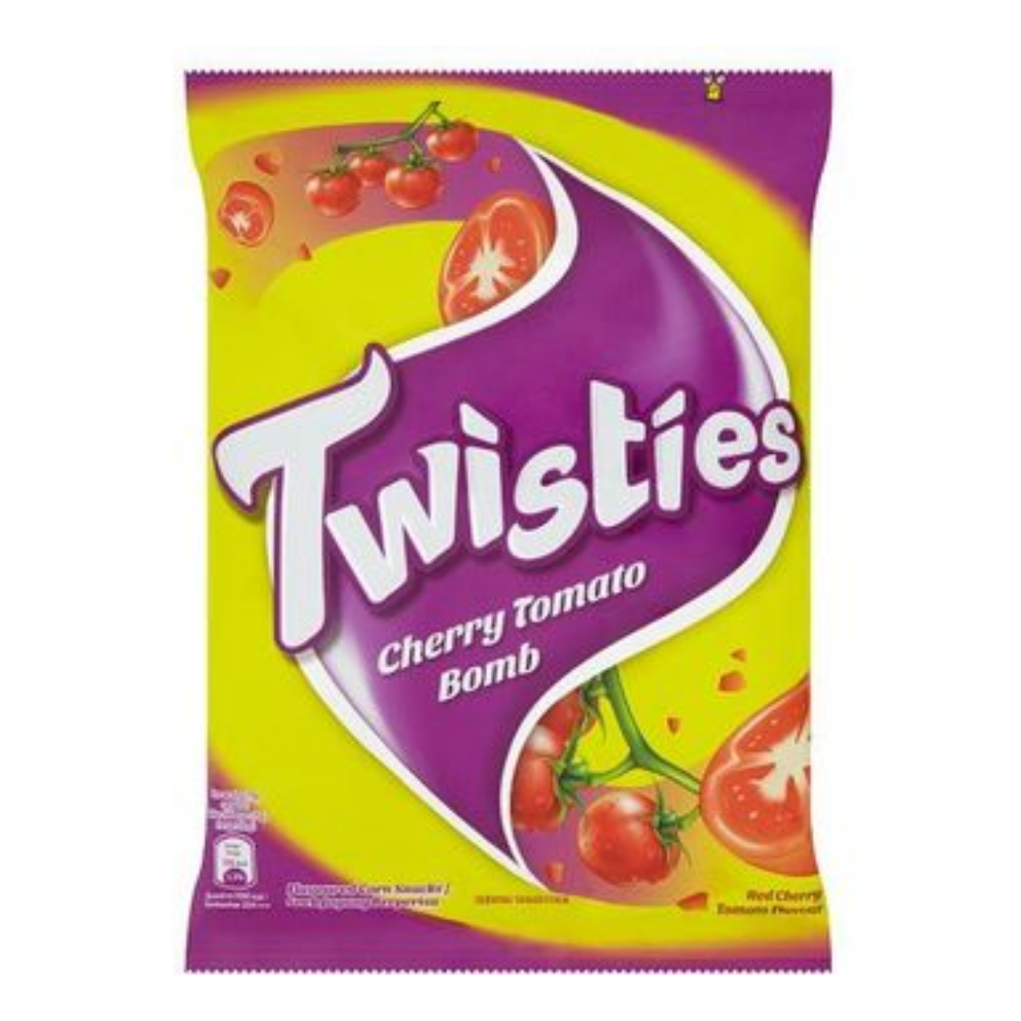 [CARTON] TWISTIES Cherry Tomato 13G X 24 X 16 (PACKETS) - ABSOLUTE MART[CARTON] TWISTIES Cherry Tomato 13G X 24 X 16 (PACKETS)Corn Chips