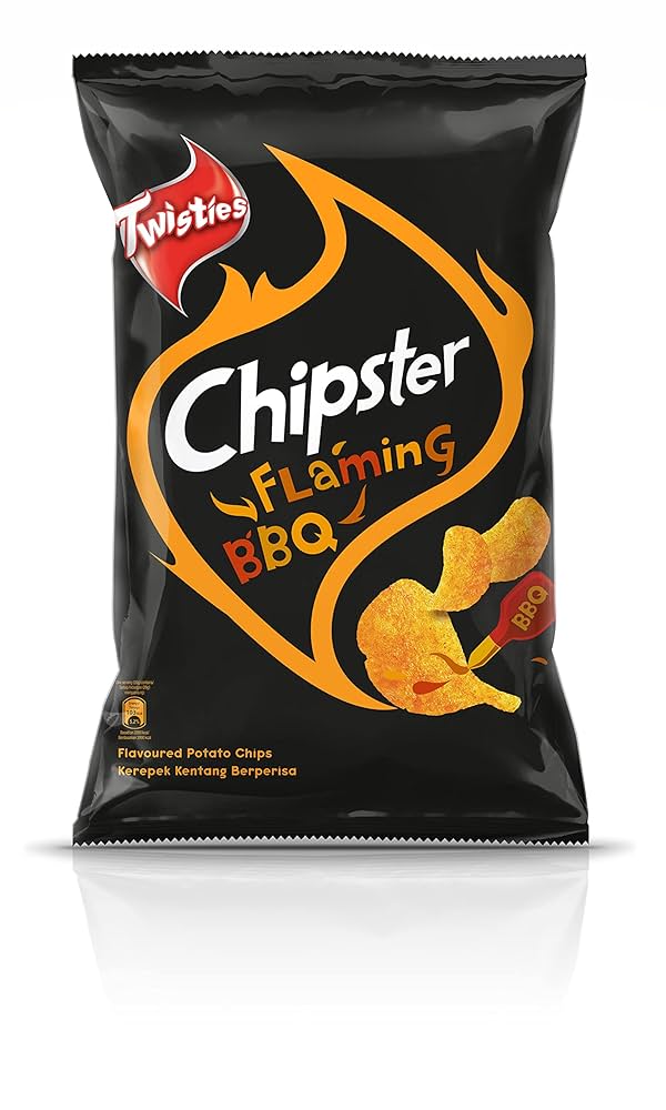 [CARTON] TWISTIES Chipster Flaming BBQ 60G X 10 X 3 (PACKETS - ABSOLUTE MART[CARTON] TWISTIES Chipster Flaming BBQ 60G X 10 X 3 (PACKETS