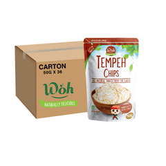[CARTON] WOH Tempeh Chips Original 50G X 36 (PACKET) - ABSOLUTE MART[CARTON] WOH Tempeh Chips Original 50G X 36 (PACKET)Puffed Snacks