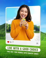 COUNTRY CHOICE Fruit Juice Drink Apple 1L x 12 (TETRA) - ABSOLUTE MARTCOUNTRY CHOICE Fruit Juice Drink Apple 1L x 12 (TETRA)