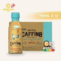 DELIZIO CAFFINO OAT CAPPUCINO 190ML X 12 (BOTTLE) - ABSOLUTE MARTDELIZIO CAFFINO OAT CAPPUCINO 190ML X 12 (BOTTLE)Ready To Drink Coffee