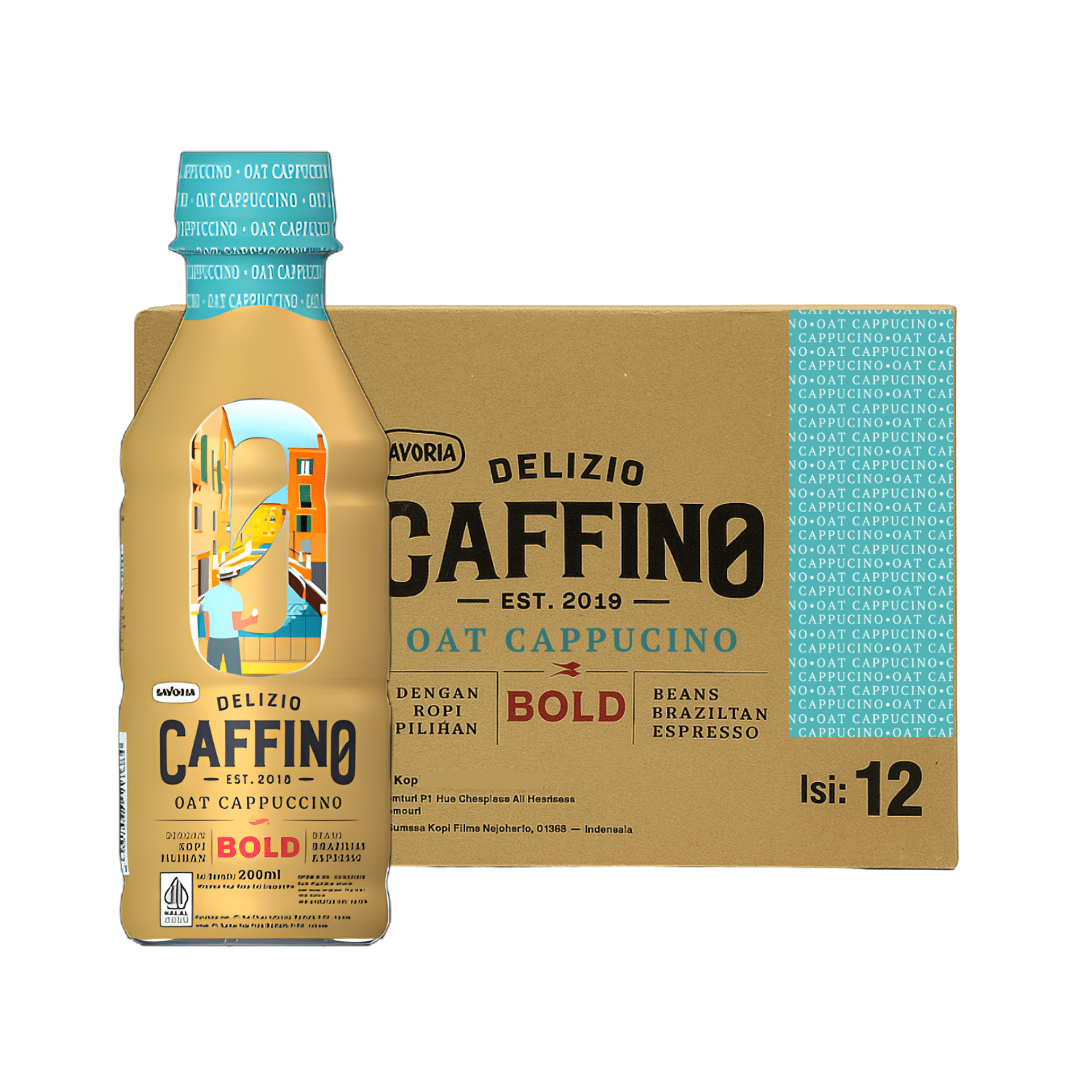 DELIZIO CAFFINO OAT CAPPUCINO 190ML X 12 (BOTTLE) - ABSOLUTE MARTDELIZIO CAFFINO OAT CAPPUCINO 190ML X 12 (BOTTLE)Ready To Drink Coffee