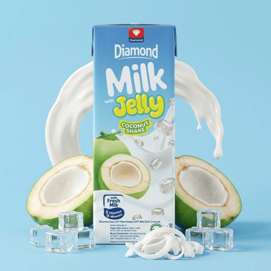 DIAMOND Milk Jelly Coconut Shake 200ML X 24 (TETRA) - ABSOLUTE MARTDIAMOND Milk Jelly Coconut Shake 200ML X 24 (TETRA)Dairy Milk