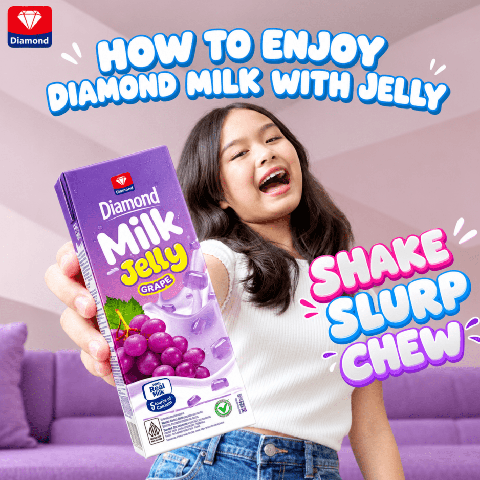 DIAMOND Milk Jelly Grape 200ML X 24 (TETRA) - ABSOLUTE MARTDIAMOND Milk Jelly Grape 200ML X 24 (TETRA)Dairy Milk