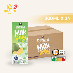 DIAMOND Milk Jelly Melon 200ML X 24 (TETRA) - ABSOLUTE MARTDIAMOND Milk Jelly Melon 200ML X 24 (TETRA)Dairy Milk