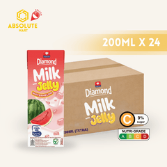 DIAMOND Milk Jelly Watermelon 200ML X 24 (TETRA) - ABSOLUTE MARTDIAMOND Milk Jelly Watermelon 200ML X 24 (TETRA)Dairy Milk