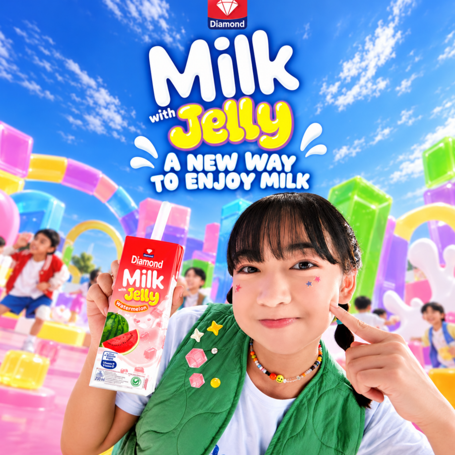 DIAMOND Milk Jelly Watermelon 200ML X 24 (TETRA) - ABSOLUTE MARTDIAMOND Milk Jelly Watermelon 200ML X 24 (TETRA)Dairy Milk