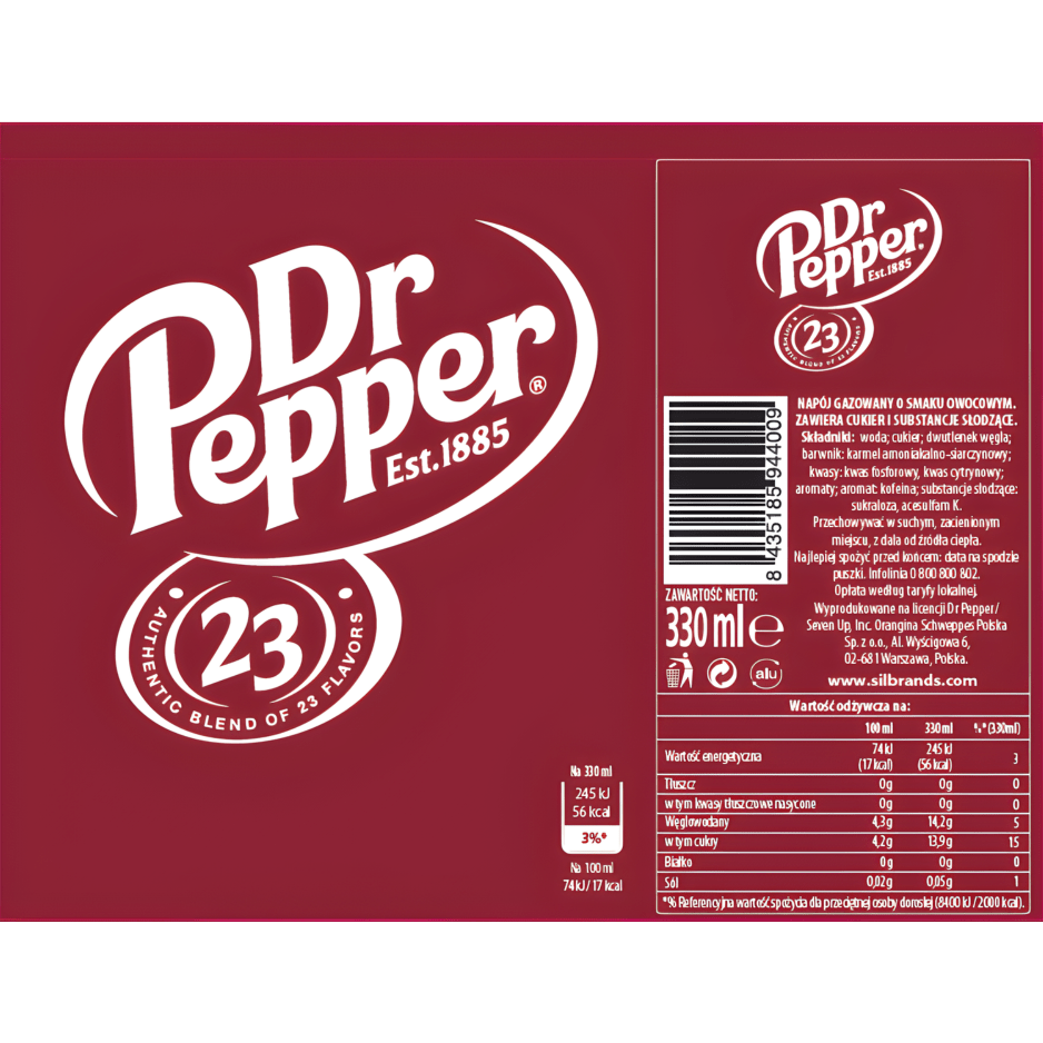 DR PEPPER Regular 275ML X 12 (GLASS) - ABSOLUTE MARTDR PEPPER Regular 275ML X 12 (GLASS)Cola & Classic Sodas