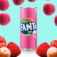FANTA Lychee 320ML X 24 (CAN) - ABSOLUTE MARTFANTA Lychee 320ML X 24 (CAN)Fruity Sparkling Drinks