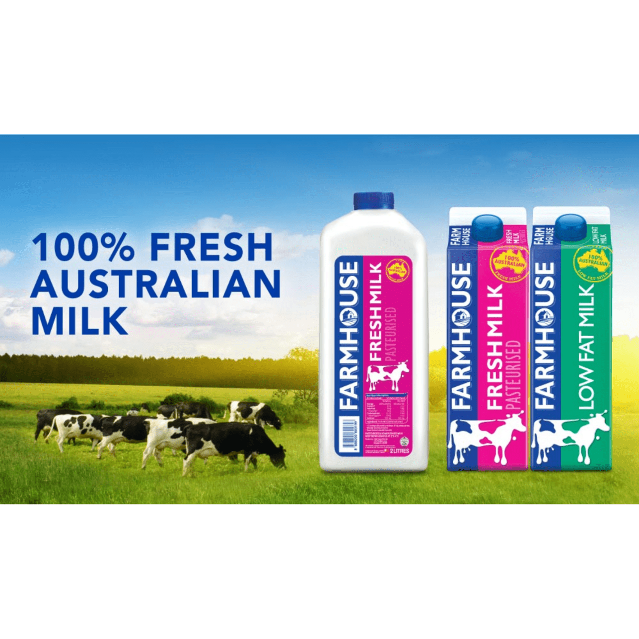 FARMHOUSE UHT Low Fat Milk 1L X 12 (TETRA) - ABSOLUTE MARTFARMHOUSE UHT Low Fat Milk 1L X 12 (TETRA)Dairy Milk