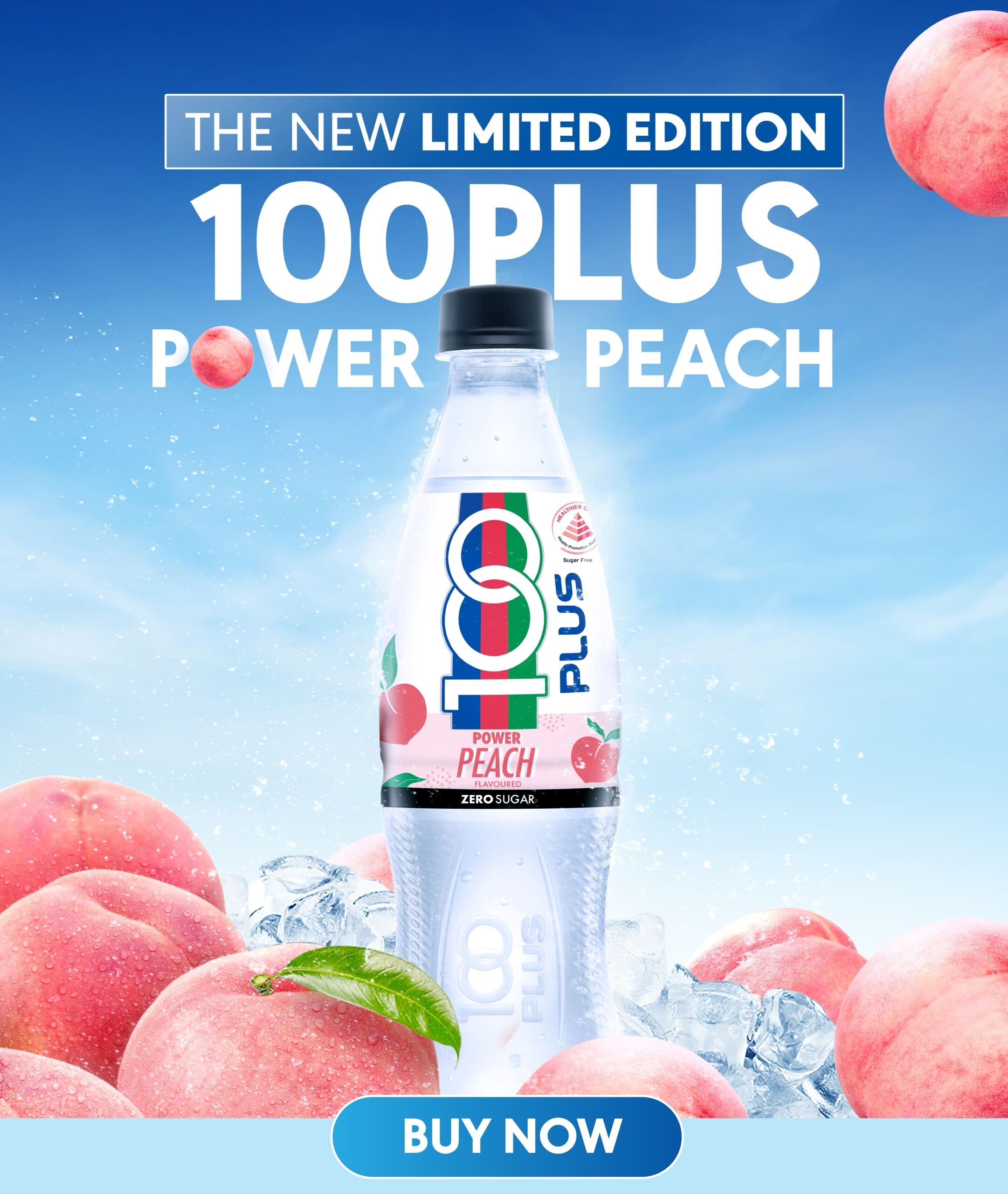 F&N 100 Plus Peach Zero 500ML X 24 (BOTTLE) - ABSOLUTE MARTF&N 100 Plus Peach Zero 500ML X 24 (BOTTLE)is