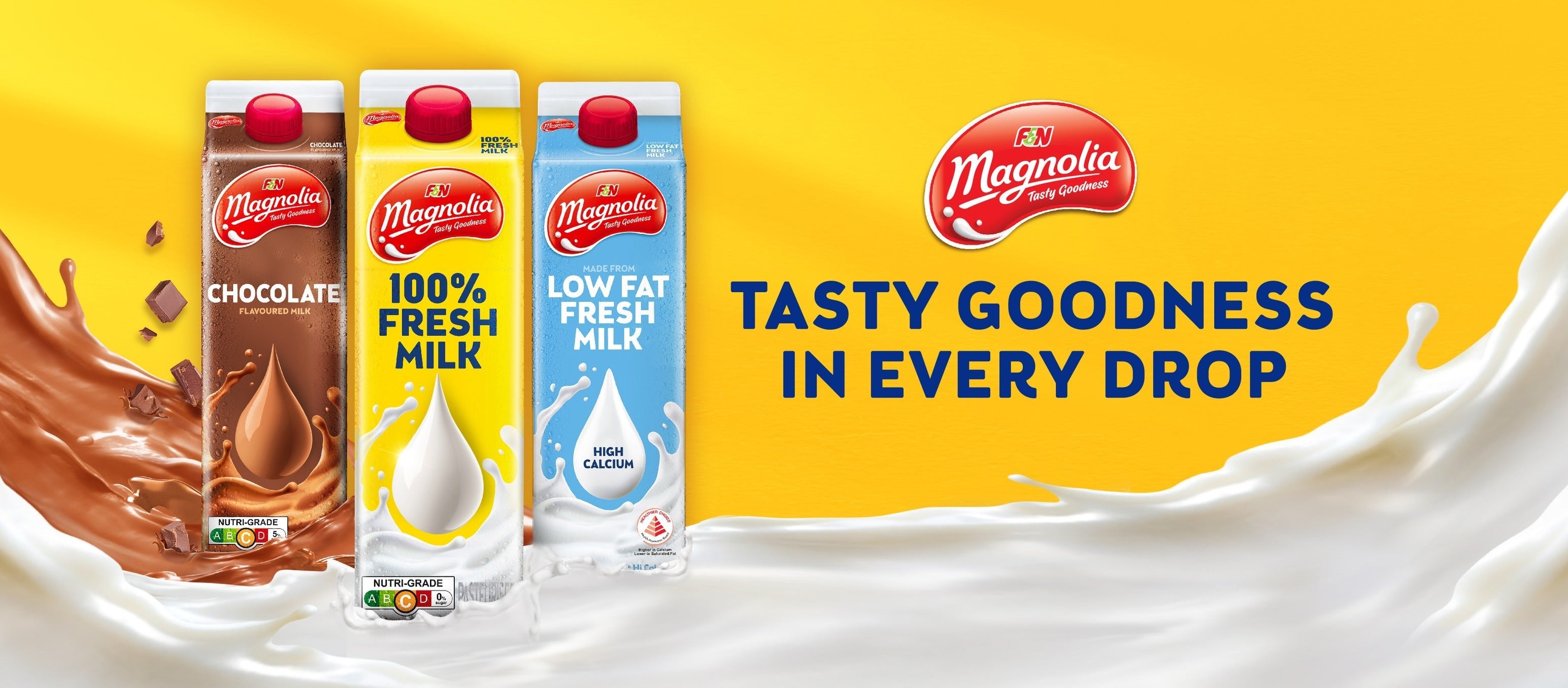 F&N MAGNOLIA LOW FAT FRESH MILK 1L X 12 (TETRA) - ABSOLUTE MARTF&N MAGNOLIA LOW FAT FRESH MILK 1L X 12 (TETRA)
