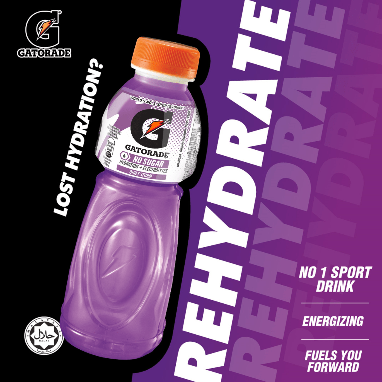 GATORADE Quiet Storm 515ML X 24 (BOTTLES) - ABSOLUTE MARTGATORADE Quiet Storm 515ML X 24 (BOTTLES)Isotonic Drinks