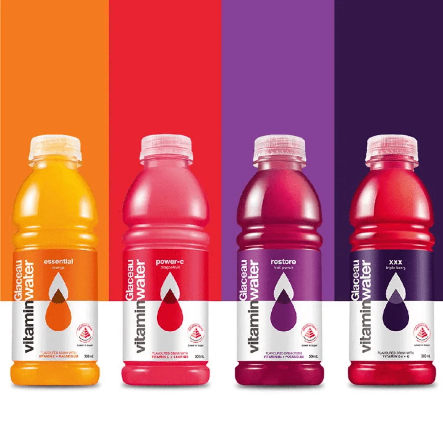 GLACEAU Vitamin Water XXX BERRIES 500ML X 12 (BOTTLES) - ABSOLUTE MARTGLACEAU Vitamin Water XXX BERRIES 500ML X 12 (BOTTLES)Vitamin Water