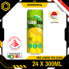 H&E Fuze Lemon Tea 300ML X 24 (CAN) - ABSOLUTE MARTH&E Fuze Lemon Tea 300ML X 24 (CAN)
