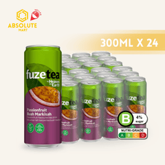 H&E Fuze Passionfruit 300ML X 24 (CAN) - ABSOLUTE MARTH&E Fuze Passionfruit 300ML X 24 (CAN)Flavoured & Milk Tea