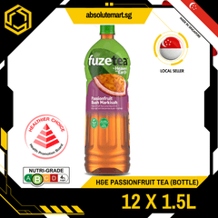 H&E Fuze Passionfruit Tea 1.5L X 12 (BOTTLES) - ABSOLUTE MARTH&E Fuze Passionfruit Tea 1.5L X 12 (BOTTLES)
