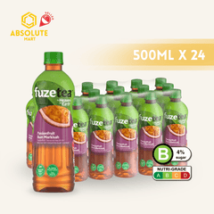 H&E Fuze Passionfruit Tea 500ML X 24 (BOTTLES) - ABSOLUTE MARTH&E Fuze Passionfruit Tea 500ML X 24 (BOTTLES)Flavoured & Milk Tea
