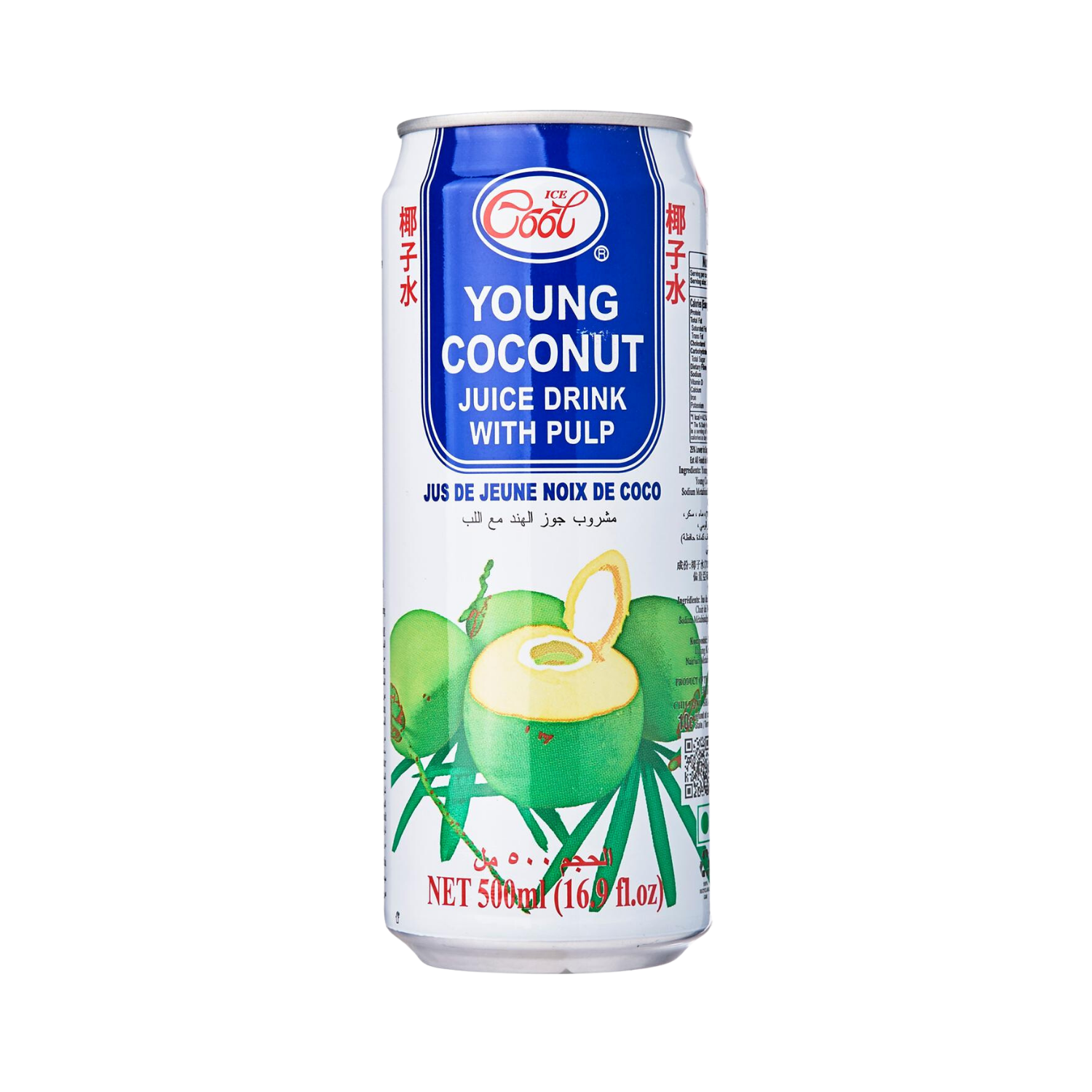 ICE COOL Coconut 500ML X 24 (CAN) - ABSOLUTE MARTICE COOL Coconut 500ML X 24 (CAN)Coconut Water
