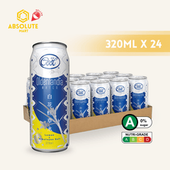 ICE COOL Oldenlandia Lemon & Himalayan Salt 320ML X 24 (CAN) - ABSOLUTE MARTICE COOL Oldenlandia Lemon & Himalayan Salt 320ML X 24 (CAN)Sparkling Water