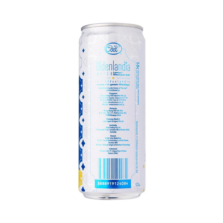 ICE COOL Oldenlandia Lemon & Himalayan Salt 320ML X 24 (CAN) - ABSOLUTE MARTICE COOL Oldenlandia Lemon & Himalayan Salt 320ML X 24 (CAN)Sparkling Water