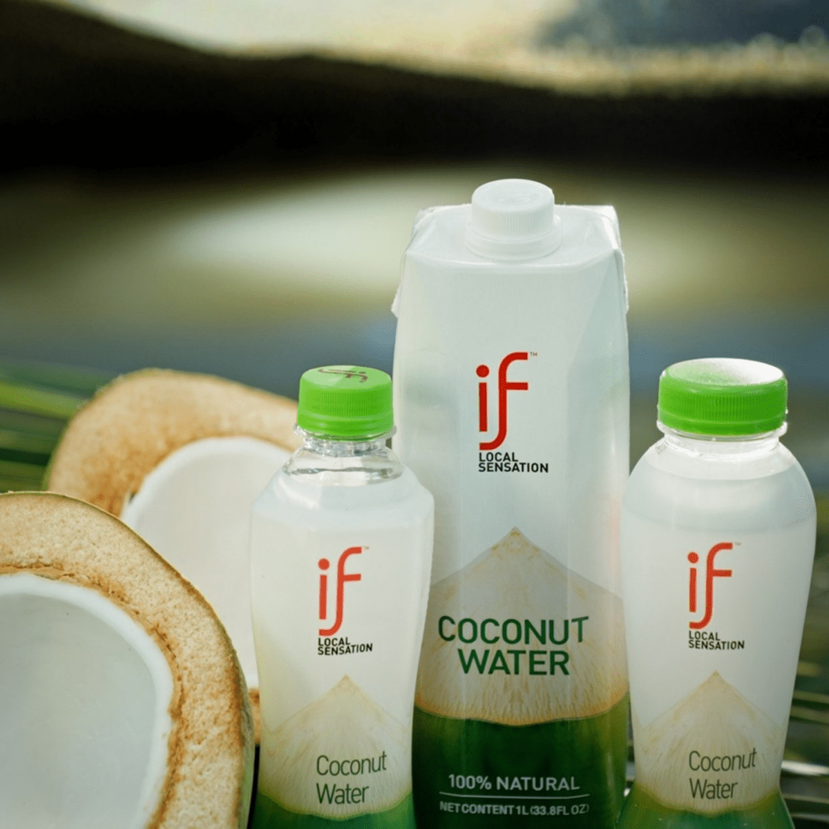 IF 100% Coconut Water 330ML X 24 (TETRA) - ABSOLUTE MARTIF 100% Coconut Water 330ML X 24 (TETRA)Coconut Water