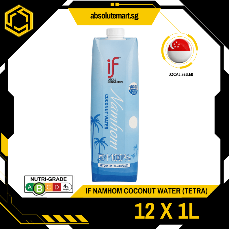 IF Namhom Coconut Water 1L X 12 (TETRA) - ABSOLUTE MARTIF Namhom Coconut Water 1L X 12 (TETRA)
