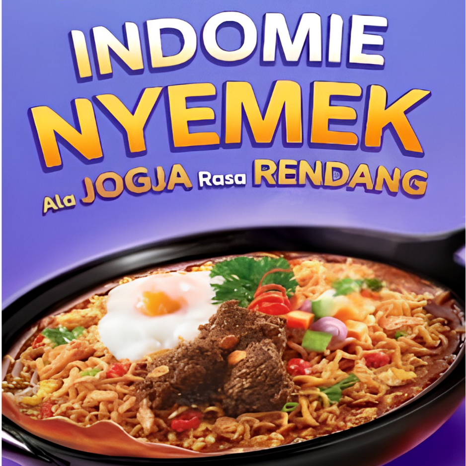 INDOMIE Hype Abis Nyemek Jogja Rendang 84G X 40 (PACKETS) - ABSOLUTE MARTINDOMIE Hype Abis Nyemek Jogja Rendang 84G X 40 (PACKETS)Instant Noodles