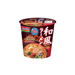 INDOMIE PREMIUM Pop Mie Tori Kara 70G X 12 (CUP) - ABSOLUTE MARTINDOMIE PREMIUM Pop Mie Tori Kara 70G X 12 (CUP)Instant Noodles