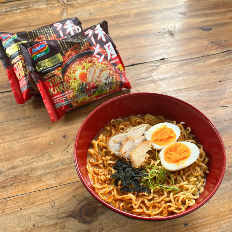 INDOMIE PREMIUM Ramen Tori Kara 89G X 20 PACKETS) - ABSOLUTE MARTINDOMIE PREMIUM Ramen Tori Kara 89G X 20 PACKETS)Instant Noodles