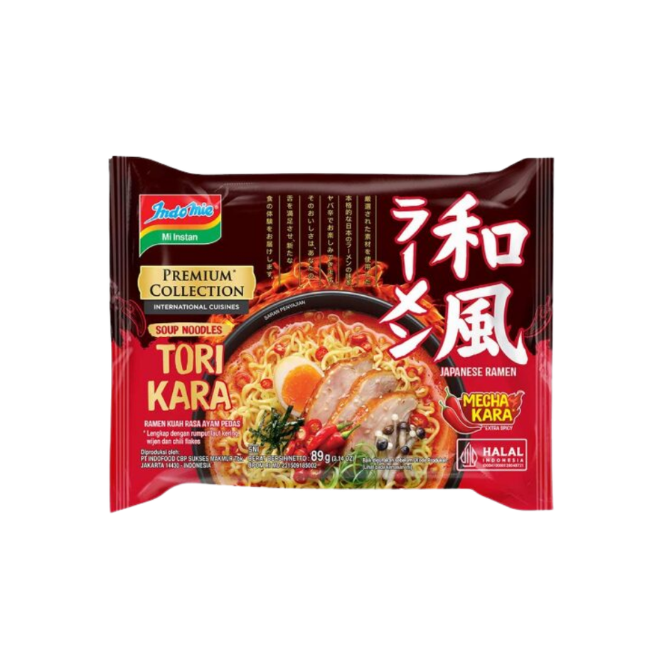 INDOMIE PREMIUM Ramen Tori Kara 89G X 20 PACKETS) - ABSOLUTE MARTINDOMIE PREMIUM Ramen Tori Kara 89G X 20 PACKETS)Instant Noodles