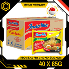 INDOMIE Mee Chicken Curry Flavour 40 PACK X 72G (PACKETS)