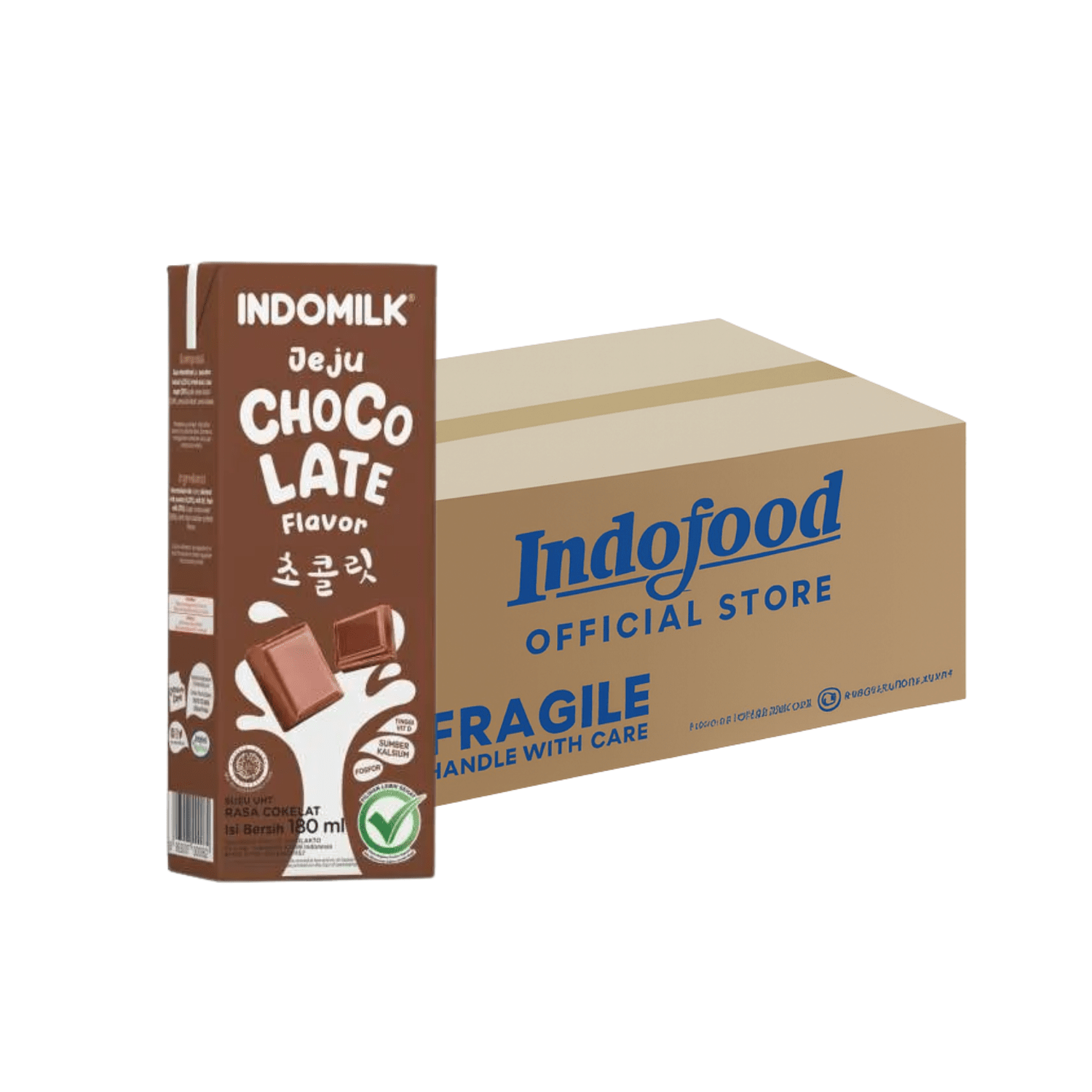 INDOMILK Korean Chocolate Milk 180ML X 30 (TETRA) - ABSOLUTE MARTINDOMILK Korean Chocolate Milk 180ML X 30 (TETRA)Chocolate Milk