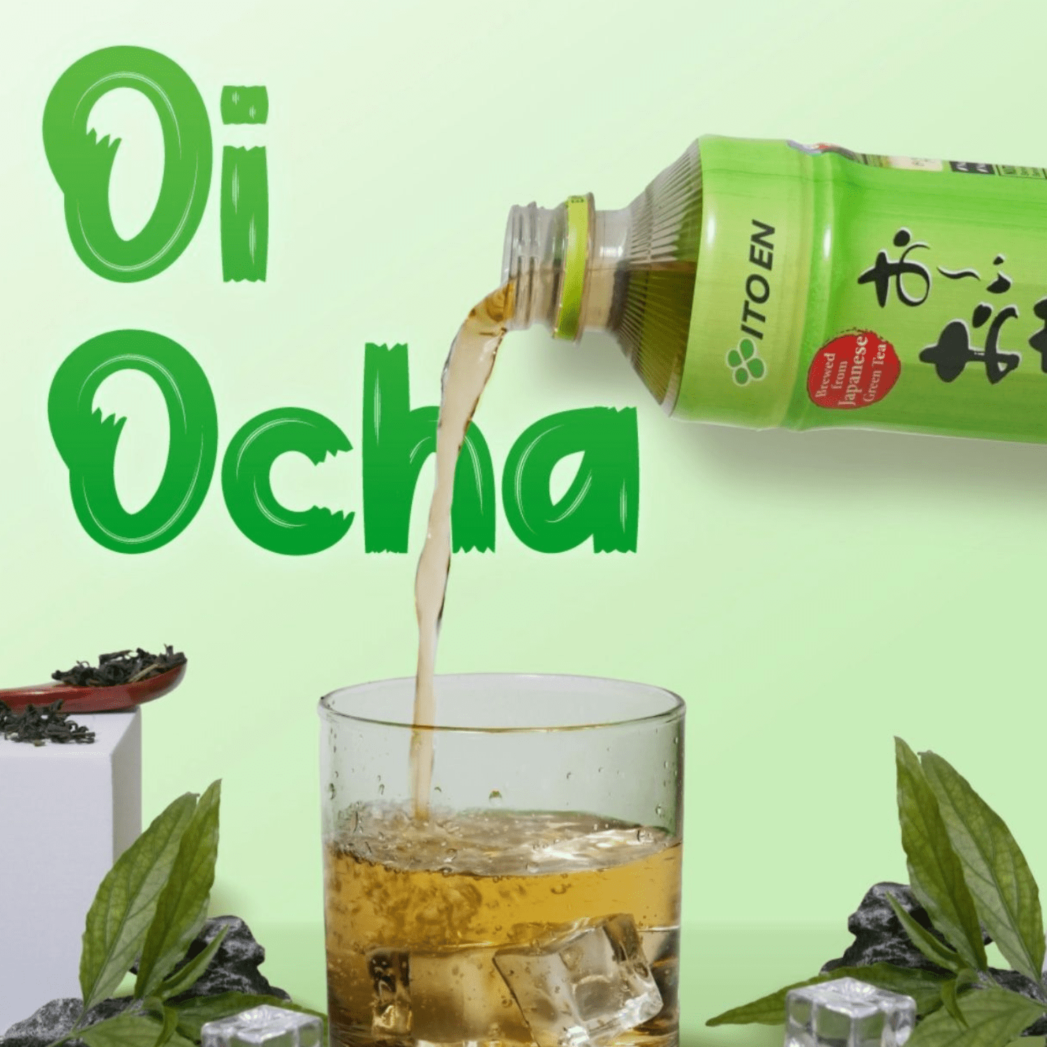 ITO EN Oi Ocha Unsweetened Japanese Green Tea 300ML X 24 (BOTTLE) - ABSOLUTE MARTITO EN Oi Ocha Unsweetened Japanese Green Tea 300ML X 24 (BOTTLE)Unflavoured Tea