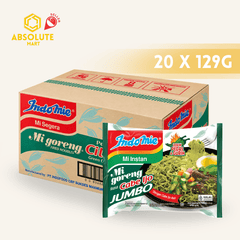 [JUMBO] INDOMIE Mee Goreng Green Chilli 129G X 20 (PACKETS) - ABSOLUTE MART[JUMBO] INDOMIE Mee Goreng Green Chilli 129G X 20 (PACKETS)Instant Noodles