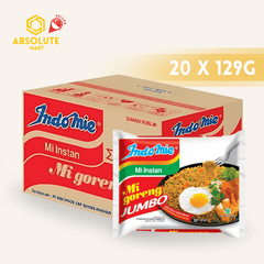 [JUMBO] INDOMIE Mee Goreng Original 129G X 20 (PACKETS) - ABSOLUTE MART[JUMBO] INDOMIE Mee Goreng Original 129G X 20 (PACKETS)Instant Noodles