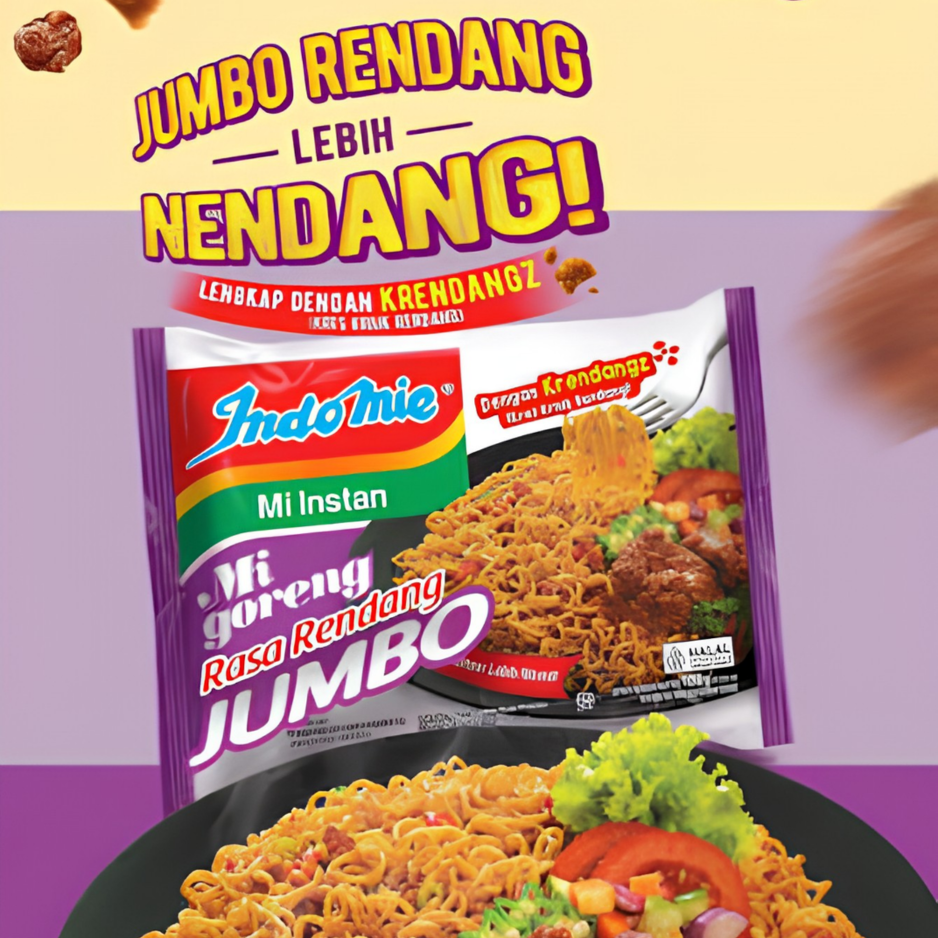 [JUMBO] INDOMIE Mee Goreng Rendang 129G X 20 (PACKETS) - ABSOLUTE MART[JUMBO] INDOMIE Mee Goreng Rendang 129G X 20 (PACKETS)Instant Noodles