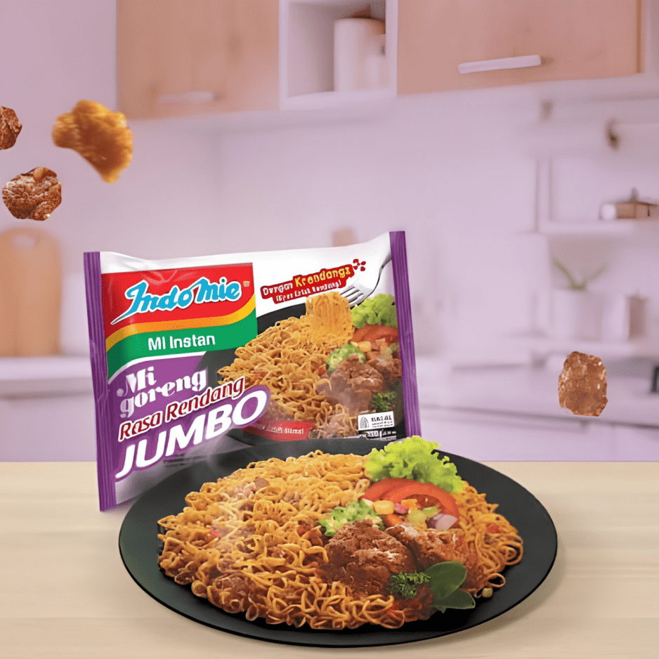[JUMBO] INDOMIE Mee Goreng Rendang 129G X 20 (PACKETS) - ABSOLUTE MART[JUMBO] INDOMIE Mee Goreng Rendang 129G X 20 (PACKETS)Instant Noodles