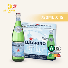 [JUMBO PACK] SAN PELLEGRINO Sparkling Mineral Water 750ML X 15 (GLASS) - ABSOLUTE MART[JUMBO PACK] SAN PELLEGRINO Sparkling Mineral Water 750ML X 15 (GLASS)Sparkling Water