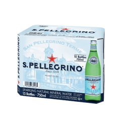 [JUMBO PACK] SAN PELLEGRINO Sparkling Mineral Water 750ML X 15 (GLASS) - ABSOLUTE MART[JUMBO PACK] SAN PELLEGRINO Sparkling Mineral Water 750ML X 15 (GLASS)Sparkling Water