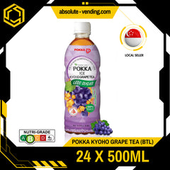 POKKA Grape Tea 500ML X 24 (BOTTLE)