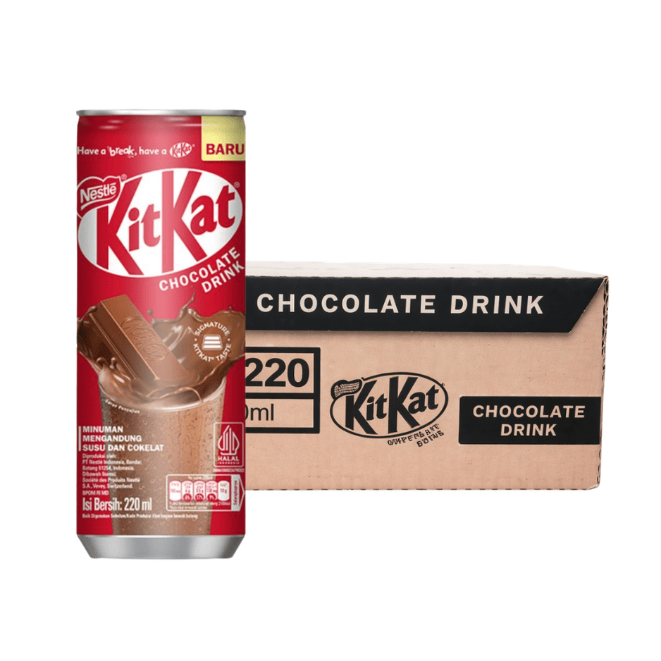 KIT KAT Chocolate Drink 220ML X 24 (CAN) - ABSOLUTE MARTKIT KAT Chocolate Drink 220ML X 24 (CAN)