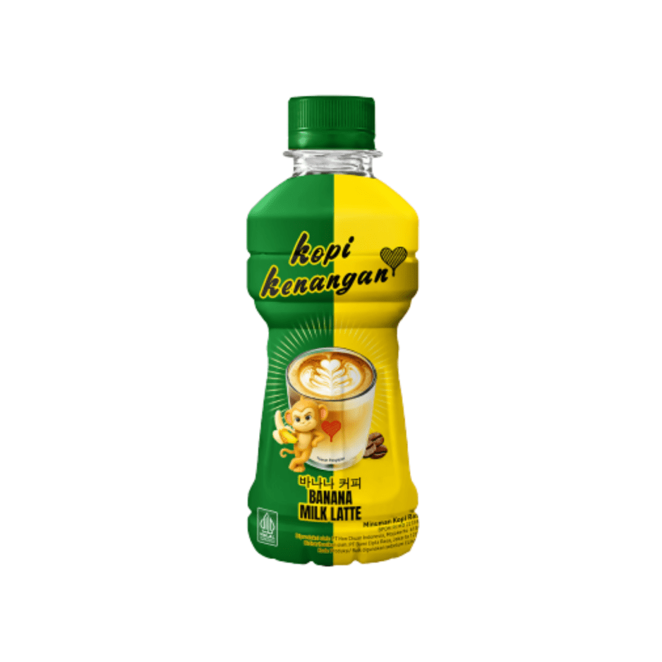 KOPI KENANGAN Banana Milk Latte 210ML X 24 (BOTTLE) - ABSOLUTE MARTKOPI KENANGAN Banana Milk Latte 210ML X 24 (BOTTLE)Ready To Drink Coffee