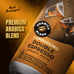 KOPI KENANGAN Cappuccino Double Espresso 220ML X 24 (CAN) - ABSOLUTE MARTKOPI KENANGAN Cappuccino Double Espresso 220ML X 24 (CAN)Ready To Drink Coffee