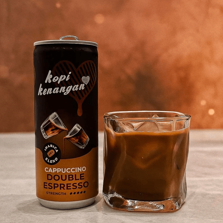 KOPI KENANGAN Cappuccino Double Espresso 220ML X 24 (CAN) - ABSOLUTE MARTKOPI KENANGAN Cappuccino Double Espresso 220ML X 24 (CAN)Ready To Drink Coffee