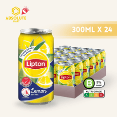 LIPTON Ice Lemon Tea 300ML X 24 (CAN) - ABSOLUTE MARTLIPTON Ice Lemon Tea 300ML X 24 (CAN)Flavoured & Milk Tea