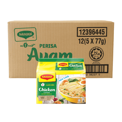 MAGGI Noodles Chicken Flavour 12 X 5 X 77G (60 PACKETS) - ABSOLUTE MARTMAGGI Noodles Chicken Flavour 12 X 5 X 77G (60 PACKETS)Instant Noodles