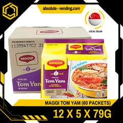 MAGGI Noodles Tom Yam Flavour 12 X 5 X 79G (60 PACKETS)